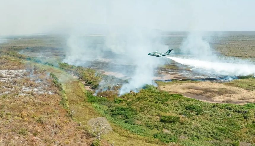 União reconhece estado de emergência e MT aguarda envio de R$ 18 mi para combate aos incêndios